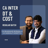 CA Inter Jan 26 & May 26 Exams | Cost & DT By CA Sankalp Kanstiya & CA Bhanwar Borana | LIVE Regular Batch